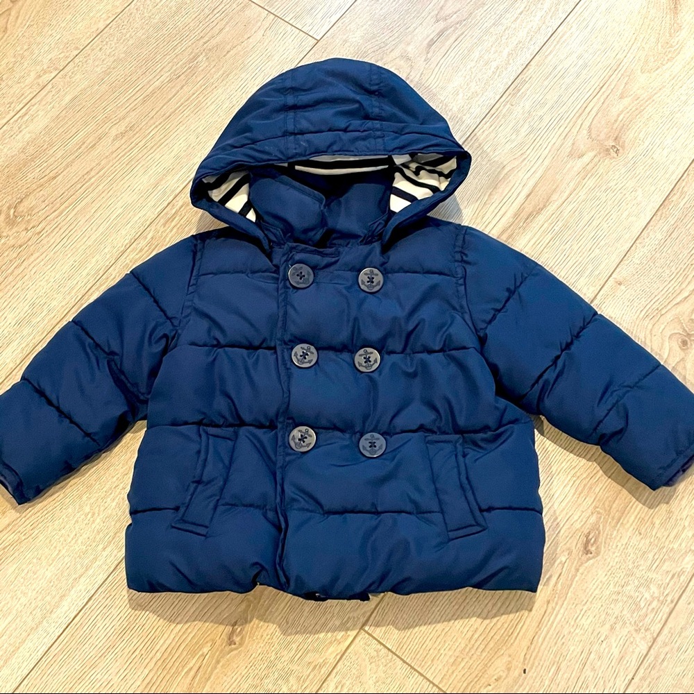 Baby GAP fall/winter jacket. Navy Blue 18-24 M